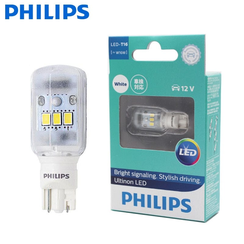 Philips LED 921 T16 T15 W16W 11067ULW Ultinon LED 6000K Cool White