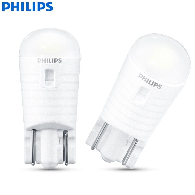 PHILIPS CANbus Control Unit + T10 W5W LED Ultinon 6000K White LED Parker  REGO