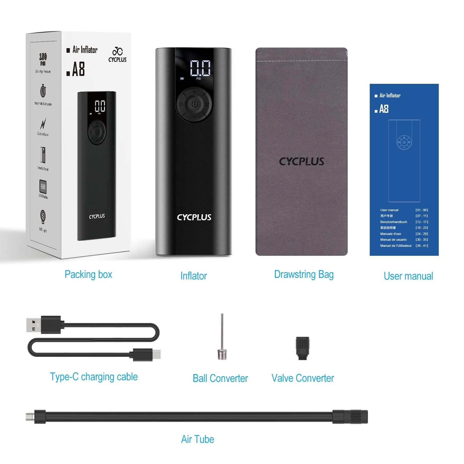 cycplus air inflator