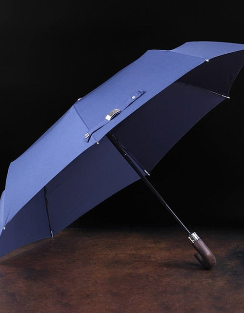 Load image into Gallery viewer, Revolight Apparel &amp; Accessories Prestigous Sandalwood Handle Automatic Large Umbrella
