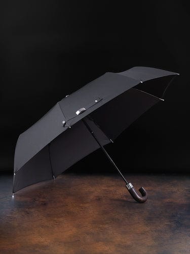 Load image into Gallery viewer, Revolight Apparel &amp; Accessories Style C-1-8 Ribs Prestigous Sandalwood Handle Automatic Large Umbrella
