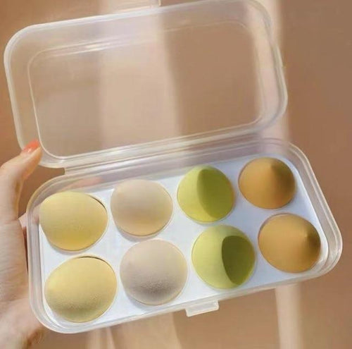 Load image into Gallery viewer, Revolight Beauty Beauty Makeup Soft Egg Sponge and Delicate Cushion Puff Wet and Dry Makeup Tool
