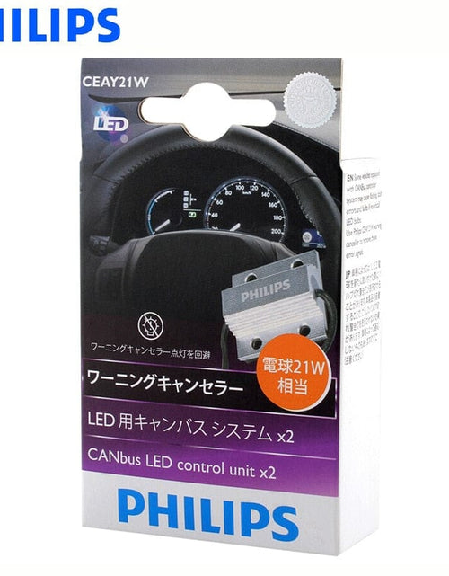Load image into Gallery viewer, Revolight Car Philips LED Canbus CEA 21W Error Warning Canceller Control Unit Fit For T20 S25 W21W P21W 12V 21W LED Turn Signal Bulbs 18957X2
