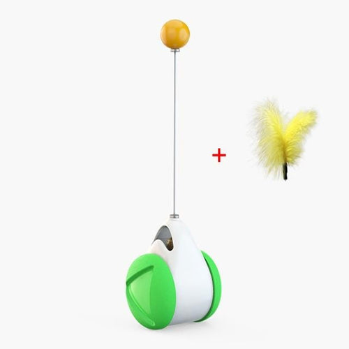 Load image into Gallery viewer, Revolight Cat Toys Green Smart Cat Toys Interactive Ball Catnip Cat Training Toy Pet Playing Ball Pet Squeaky Supplies Products Toy for Cats Kitten Kitty
