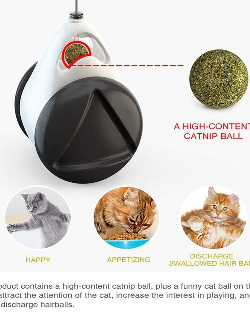 Load image into Gallery viewer, Revolight Cat Toys Smart Cat Toys Interactive Ball Catnip Cat Training Toy Pet Playing Ball Pet Squeaky Supplies Products Toy for Cats Kitten Kitty
