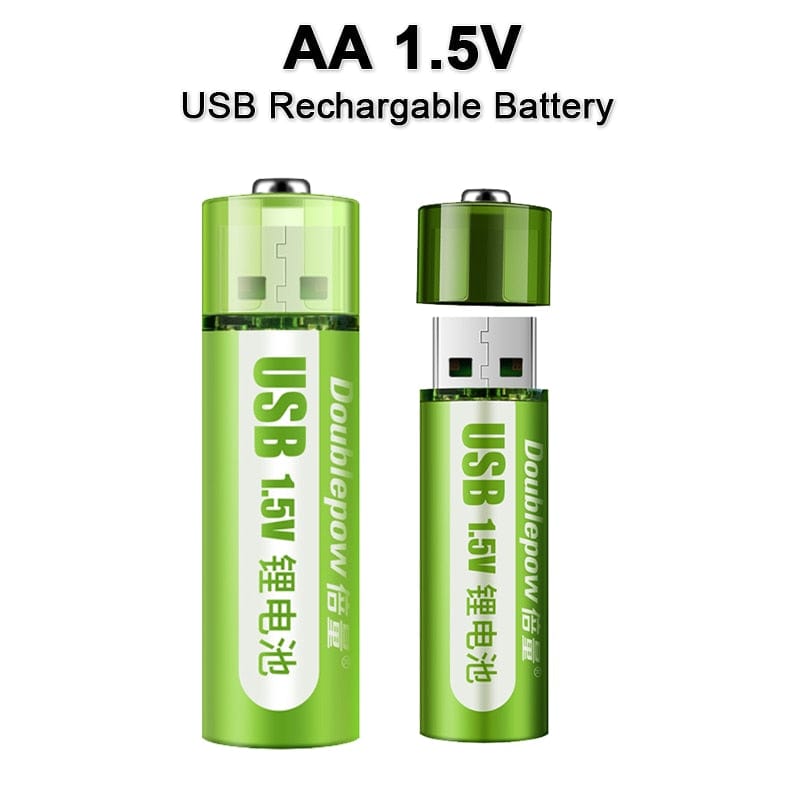 Revolight China / 1PCS AA USB Rechargable 1.5V AA Li-ion Battery 1800mWh