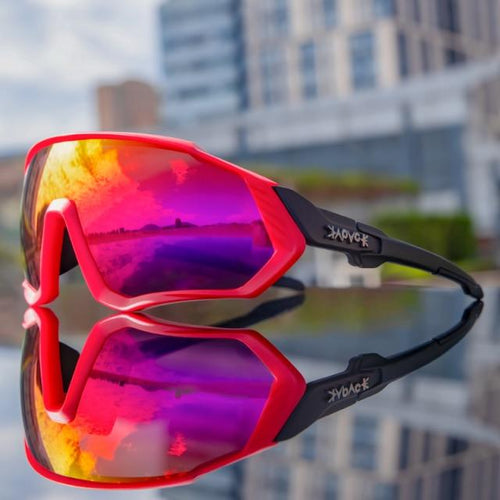 Load image into Gallery viewer, Revolight Cycling 17 / 1 lens KAPVOE Unisex Cycling Sunglasses UV400 Polarised MTB (Single or 5 Lens Set) Interchangeable Lenses
