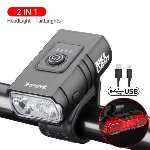 Load image into Gallery viewer, Revolight Cycling CDHCD01RED KAPVOE Waterproof LED Headlight Lamp Rechargeable

