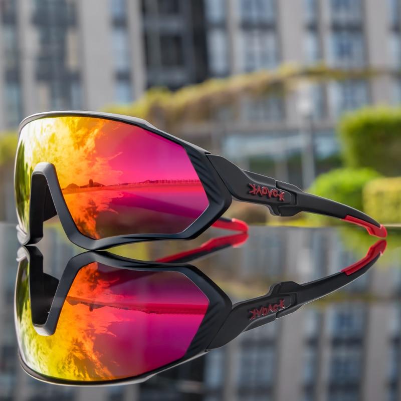 Revolight Cycling KAPVOE Unisex Cycling Sunglasses UV400 Polarised MTB (Single or 5 Lens Set) Interchangeable Lenses