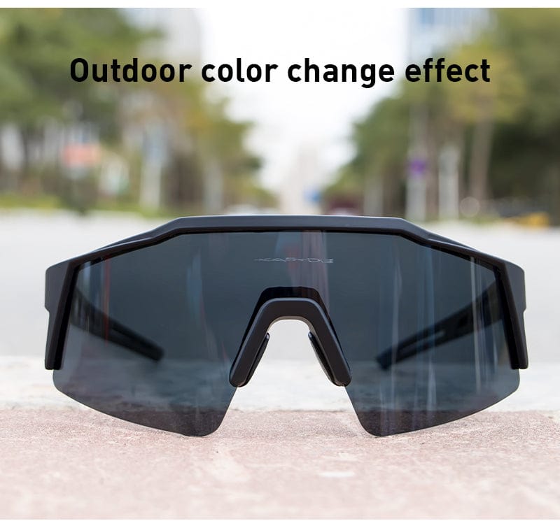 Revolight Cycling KAPVOE UV400 Unisex Polarised Cycling Glasses MTB (2 Types Photochromic and Sunglasses)