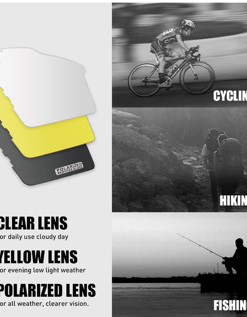 Load image into Gallery viewer, Revolight Cycling KAPVOE UV400 Unisex Polarised Cycling Glasses MTB (2 Types Photochromic and Sunglasses)
