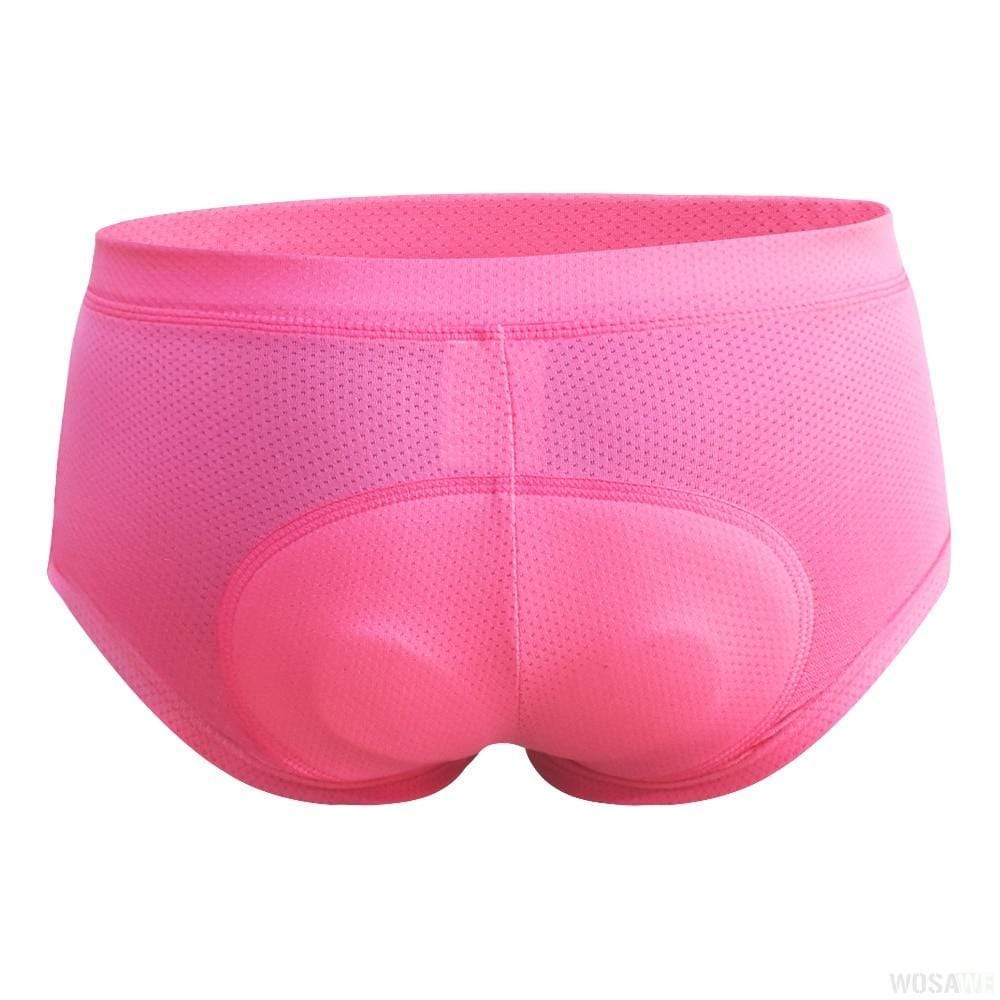 Revolight Cycling Pink / XL Women Cycling Underwear Sports Pattern Gel