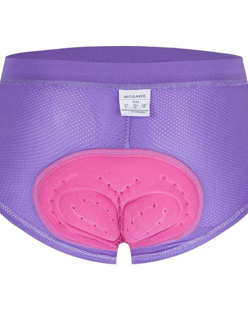 Load image into Gallery viewer, Revolight Cycling Purple / XL Women Cycling Underwear Sports Pattern Gel
