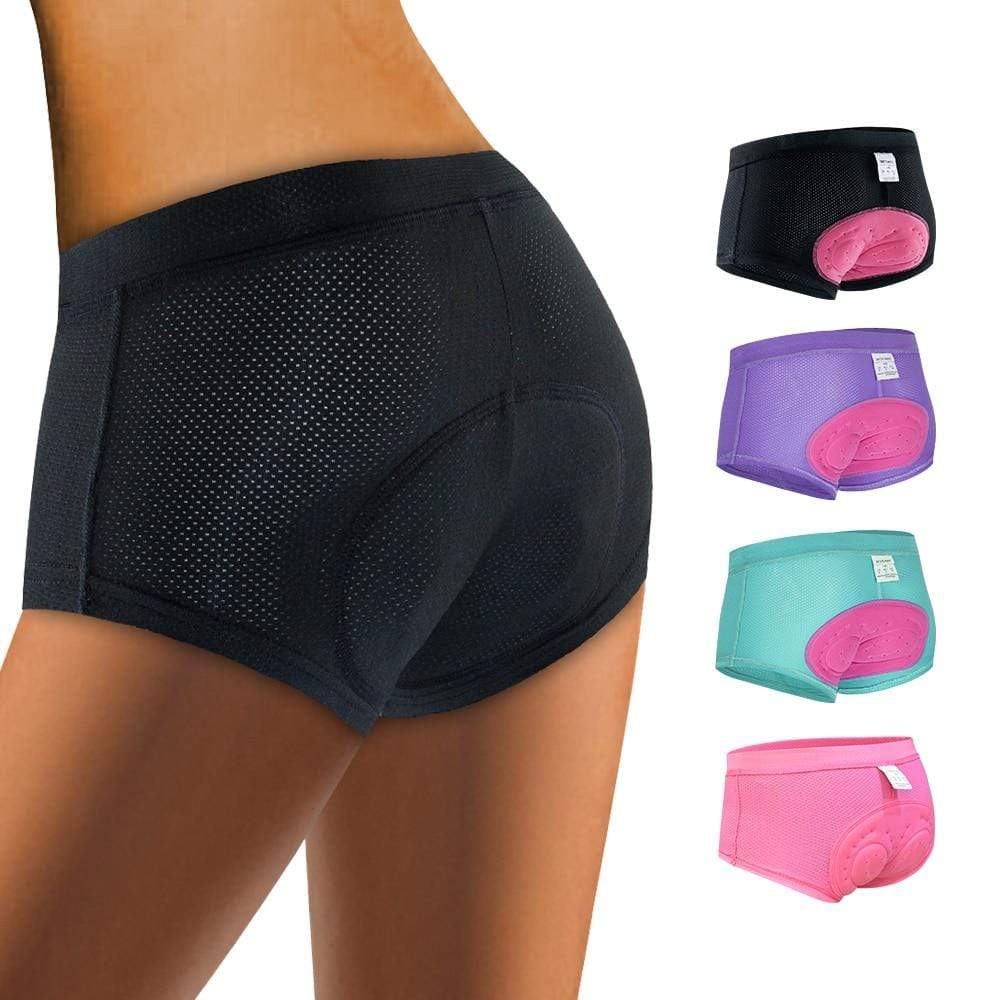 Revolight Cycling Women Cycling Underwear Sports Pattern Gel