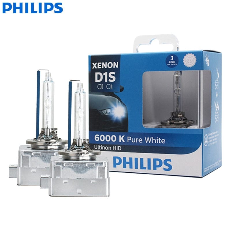 Revolight D1S Philips D1S D2S D2R D3S D4S Ultinon HID Xenon WX 35W 6000K Cool White Light Xenon Head Lamps Original Car Bulbs Germany 2 bulbs