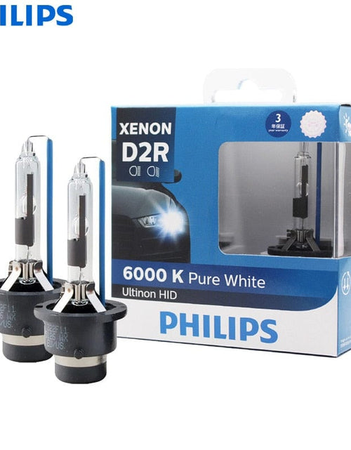 Load image into Gallery viewer, Revolight D2R Philips D1S D2S D2R D3S D4S Ultinon HID Xenon WX 35W 6000K Cool White Light Xenon Head Lamps Original Car Bulbs Germany 2 bulbs
