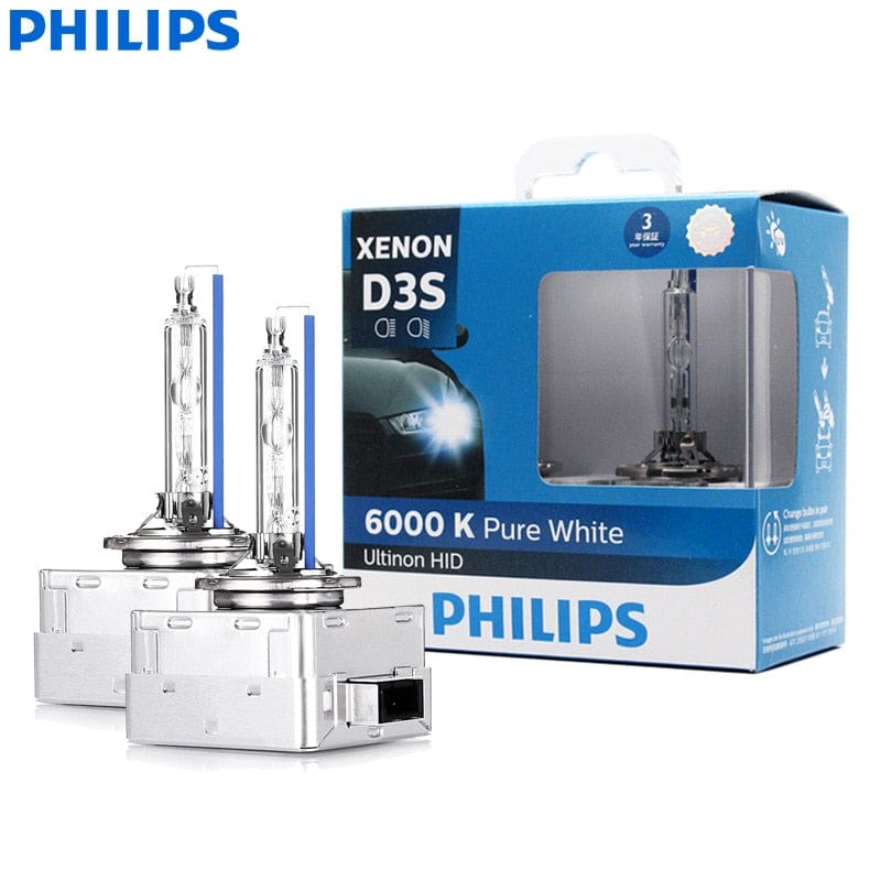 Revolight D3S Philips D1S D2S D2R D3S D4S Ultinon HID Xenon WX 35W 6000K Cool White Light Xenon Head Lamps Original Car Bulbs Germany 2 bulbs