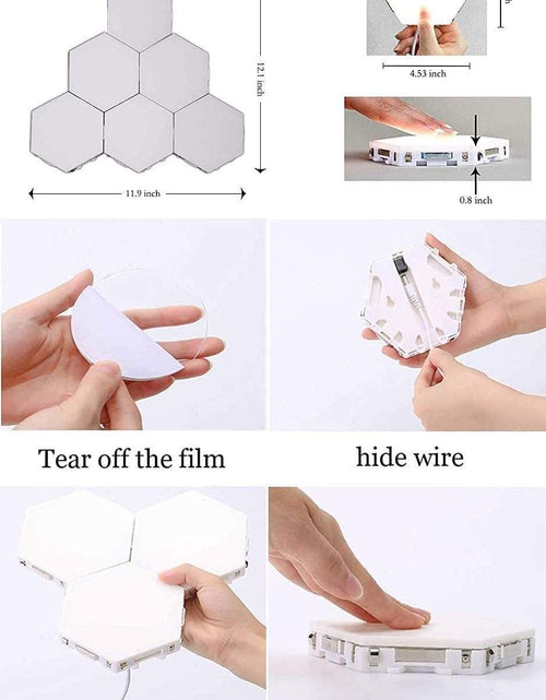 Honeycomb shop touch light