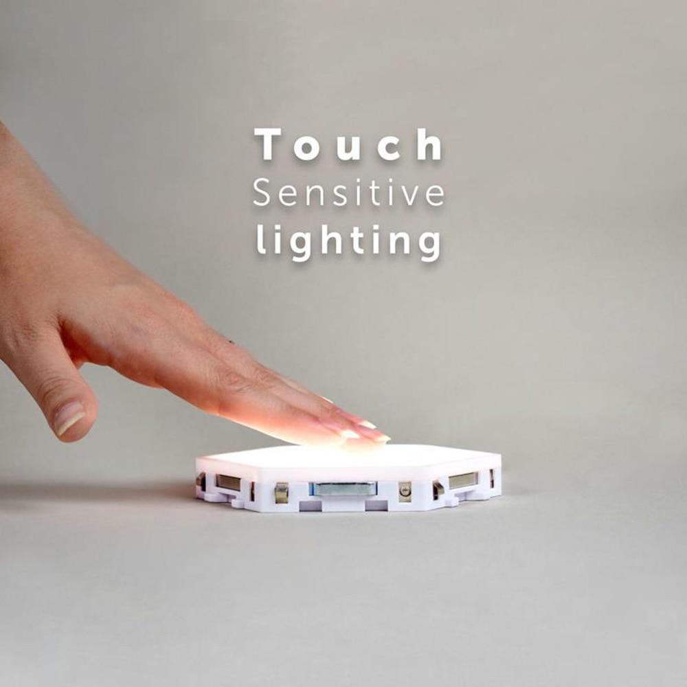 Honeycomb modular top led wall lamp
