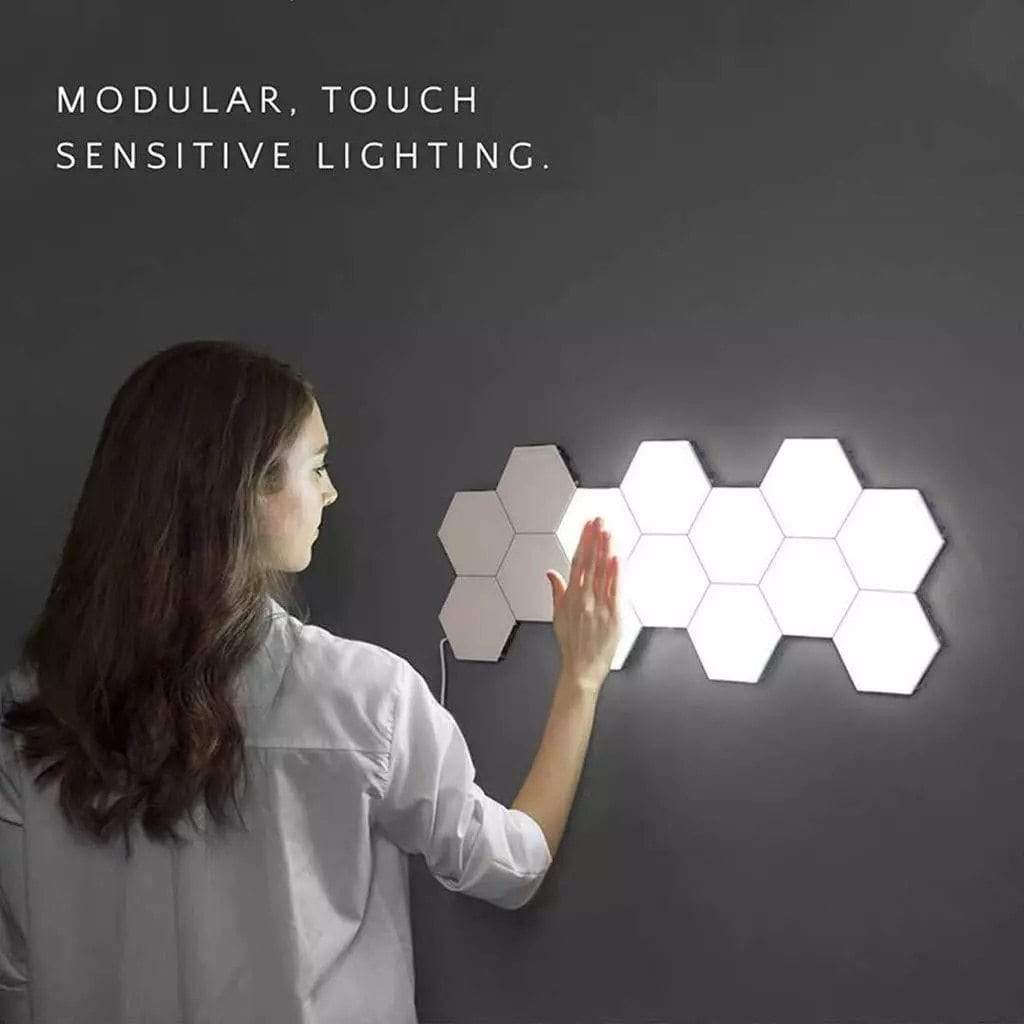 Honeycomb lights sale wall