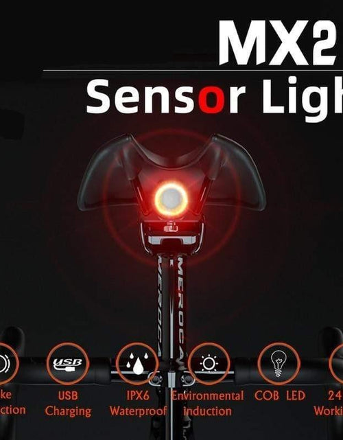 Load image into Gallery viewer, Revolight Flashing Rear Cycling Light USB Rechargeable LED
