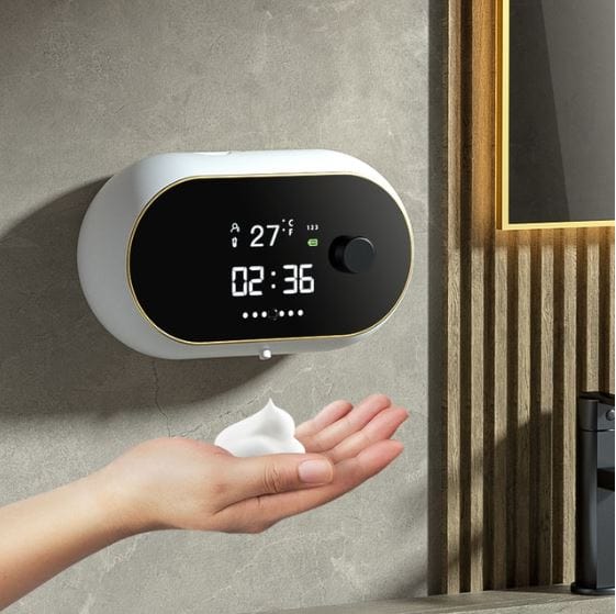 Revolight Foam Dispenser White " Soapie " - Automatic Foaming Touchless Soap Dispenser with smart sensor technology