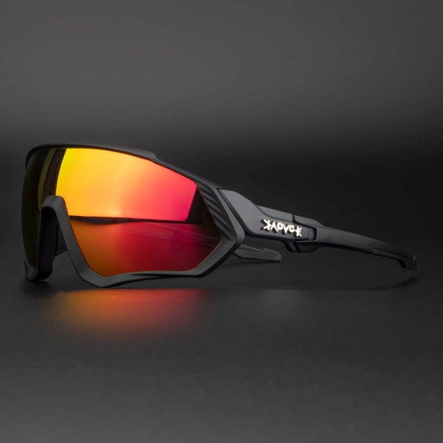 Revolight Glasses 02 / 5 lens Kapvoe Unisex Cycling Sunglasses Polarised Sports Glasses