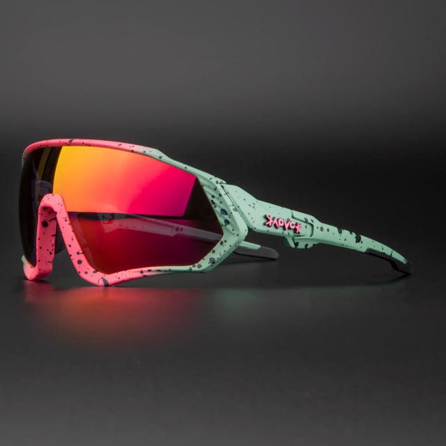 Revolight Glasses 10 / 5 lens Kapvoe Unisex Cycling Sunglasses Polarised Sports Glasses