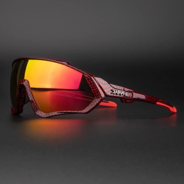 Revolight Glasses 12 / 5 lens Kapvoe Unisex Cycling Sunglasses Polarised Sports Glasses