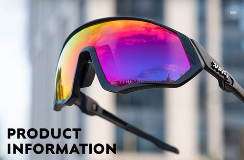 Load image into Gallery viewer, Revolight Glasses Kapvoe Unisex Cycling Sunglasses Polarised Sports Glasses
