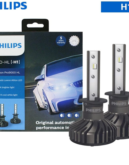 Load image into Gallery viewer, Revolight H1 Philips Ultinon Pro9000 H1 H4 H7 LED H8 H11 H16 HB3 HB4 H1R2 Car Headlight 9005 9006 9012 5800K White 250% Bright LED Auto Lamps
