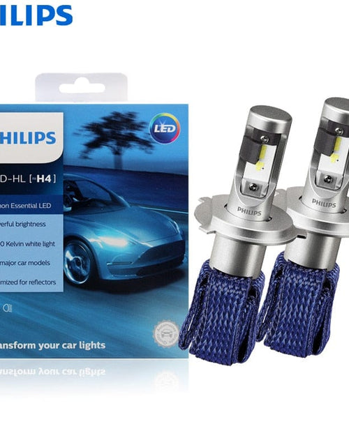 Load image into Gallery viewer, Revolight H4(9003) Philips Ultinon Essential LED H4 H7 H8 H11 H16 HB3 HB4 H1R2 9003 9005 9006 9012 12V UEX2 6000K Auto Headlight Fog Lamps (Twin)
