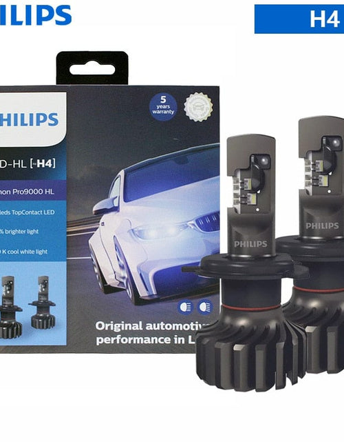 Load image into Gallery viewer, Revolight H4 Philips Ultinon Pro9000 H1 H4 H7 LED H8 H11 H16 HB3 HB4 H1R2 Car Headlight 9005 9006 9012 5800K White 250% Bright LED Auto Lamps
