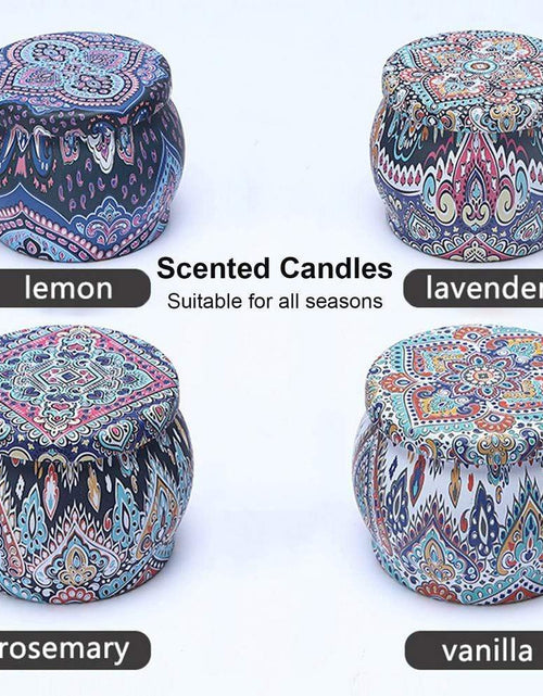 Load image into Gallery viewer, scented candle gift set includes lemon - 2
