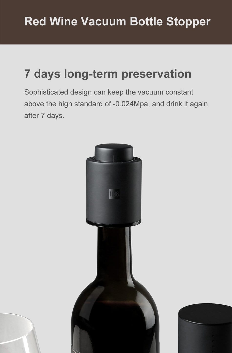 Revolight Home SmartHome Electric Wine Bottle Opener Set