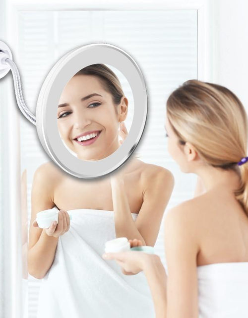 Ring top makeup mirror
