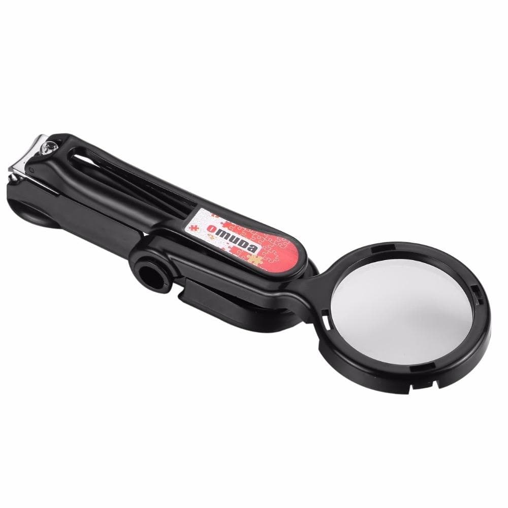 Revolight Nail Clipper Big Size Nail Clippers with Magnifier Pedicure Nail Cutter