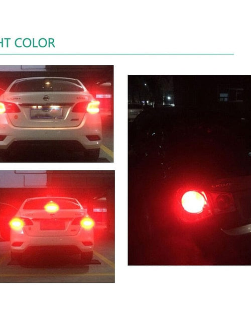 Load image into Gallery viewer, Revolight Philips Ultinon Pro3000 LED S25 P21W P21/5W 1156 1157 Signals Lamps Red White Auto Reverse Light Rear Bulbs Stop Fog Beams, 2x
