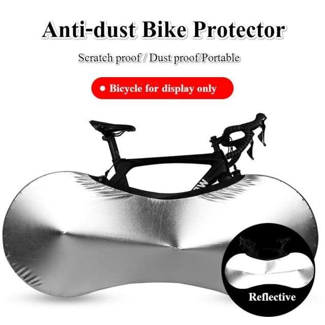 Revolight Reflective Silver G / M  24-26-700C Bike Protector Cover MTB Road Bicycle Protective Gear Anti-dust Wheels Frame Cover Scratch-proof Storage Bag Cycling Accessories