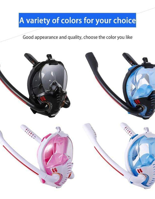 Load image into Gallery viewer, Revolight Scuba K3 Duel Breathing Tube Scuba Diving Mask (Adult\Kids)
