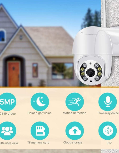 Load image into Gallery viewer, Revolight Security Camera SDETER 1080P Camera (PTZ IP) Outdoor Dome WIFI Security Weatherproof CCTV Sony Sensor
