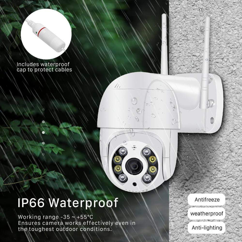 Revolight Security Camera SDETER 1080P Camera (PTZ IP) Outdoor Dome WIFI Security Weatherproof CCTV Sony Sensor