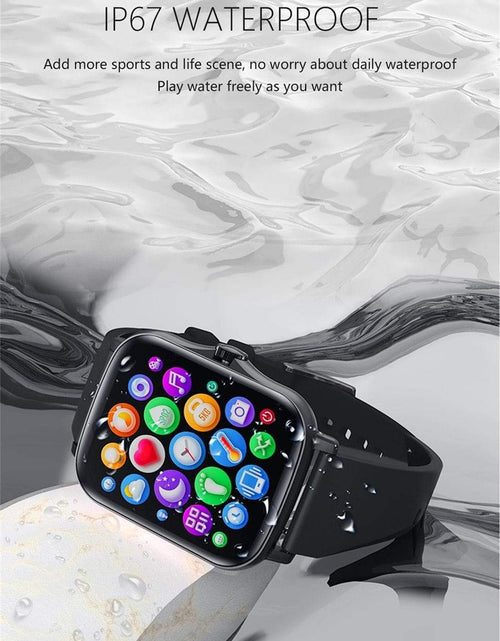 Load image into Gallery viewer, Revolight Smart Watch LIGE Y20 Unisex Waterproof Smart Watch Heart Rate and Blood Pressure Monitor (IOS &amp; Android)
