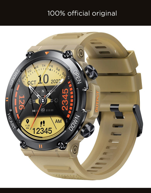 Load image into Gallery viewer, Revolight Smartwatch Earth Yellow 2023 Military K56PRO Smart Watch Bluetooth Call Fitness Tracker 24H Health Monitor

