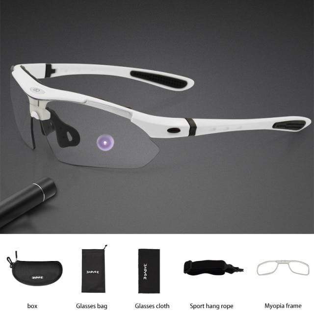 Revolight Sunglasses Frameless 3 Kapvoe Unisex Photochromic Cycling Sunglasses Sports Road MTB Cycling Eyewear
