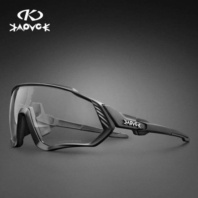 Revolight Sunglasses Model 2 Kapvoe Unisex Photochromic Cycling Sunglasses Sports Road MTB Cycling Eyewear