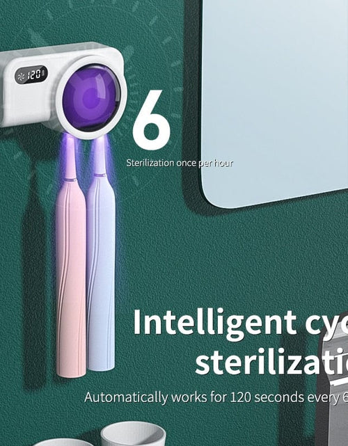 Load image into Gallery viewer, Revolight UV Toothbrush Accessories Germ Buster Portable UV Toothbrush Steriliser with Smart Air-Drying
