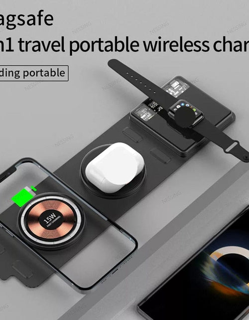 Load image into Gallery viewer, Revolight Wireless Charging Pad Sleek Magnetic Qi Wireless 15W Fast Charger IPhone and Android
