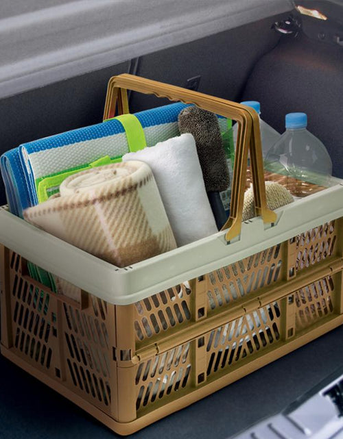 Load image into Gallery viewer, Revolight Zippy Collapsible Shopping Baskets Stackable Spacesaver Convienance
