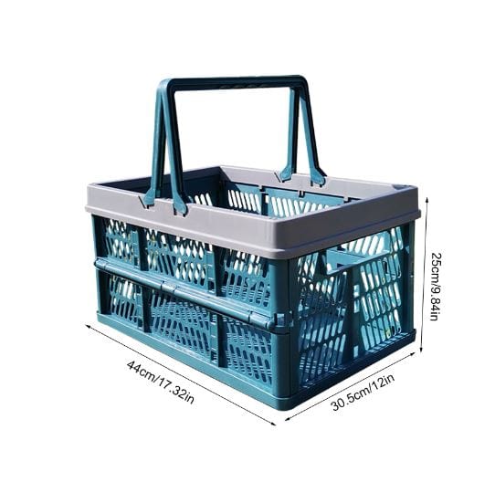 Revolight Zippy Collapsible Shopping Baskets Stackable Spacesaver Convienance